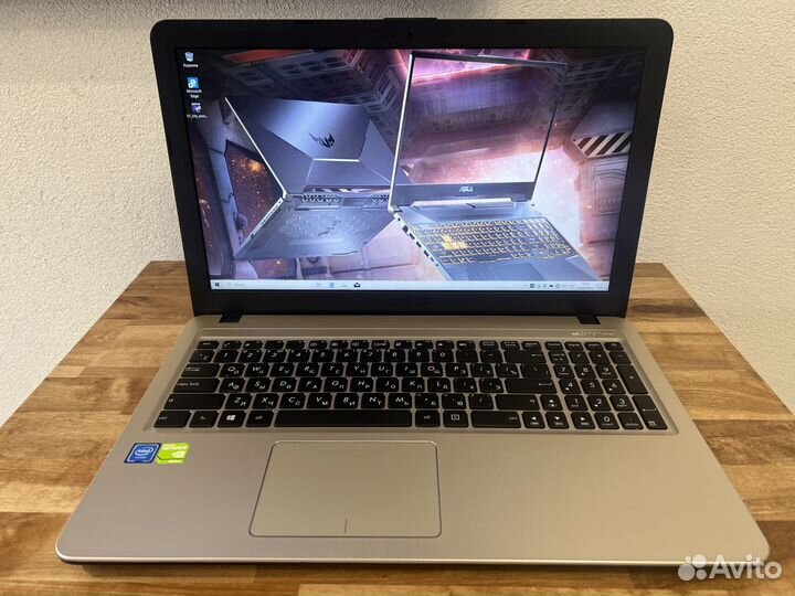 Игровой Asus идеал Full HD 4 ядра SSD 256G GT920MX