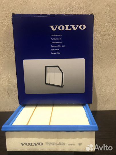 Фильтр воздушный хс 90 хс70 для Volvo 30636833