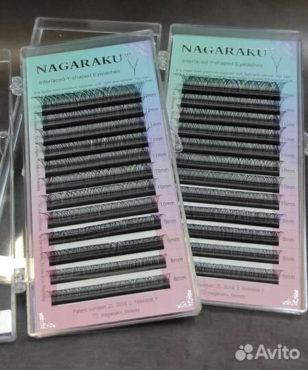 Готовые пучки для наращивания изгиб C D L M (LU)