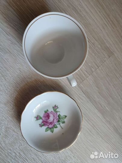 Чайная пара фарфор из гдр
