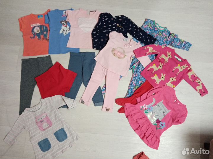 Вещи пакетом для девочки 12 - 18 мес