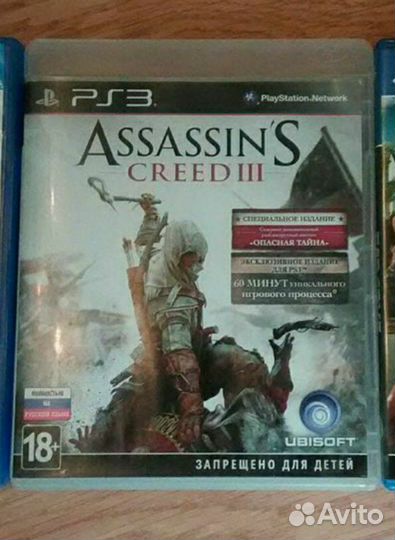 Assassin's Creed 3 (lll) ps3