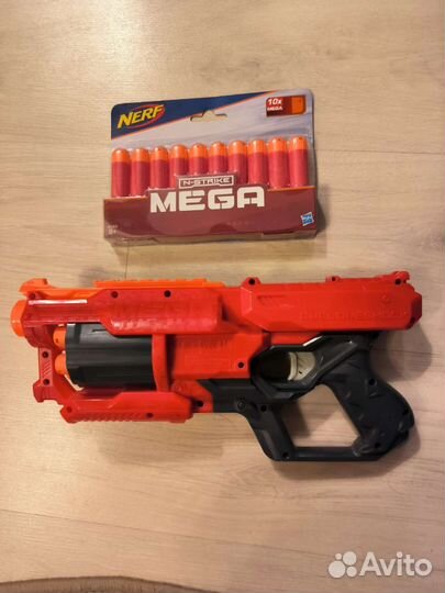 Бластер nerf ружье с патронами