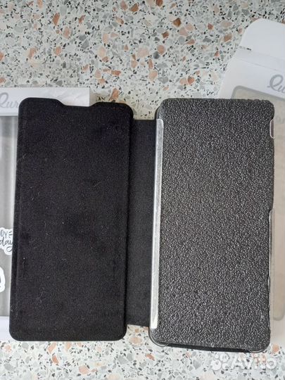 Чехол книжка на samsung А31 черная