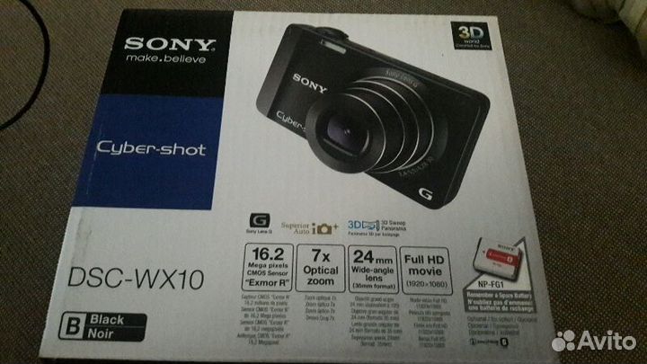 Новый Sony Cyber Shot WX 210