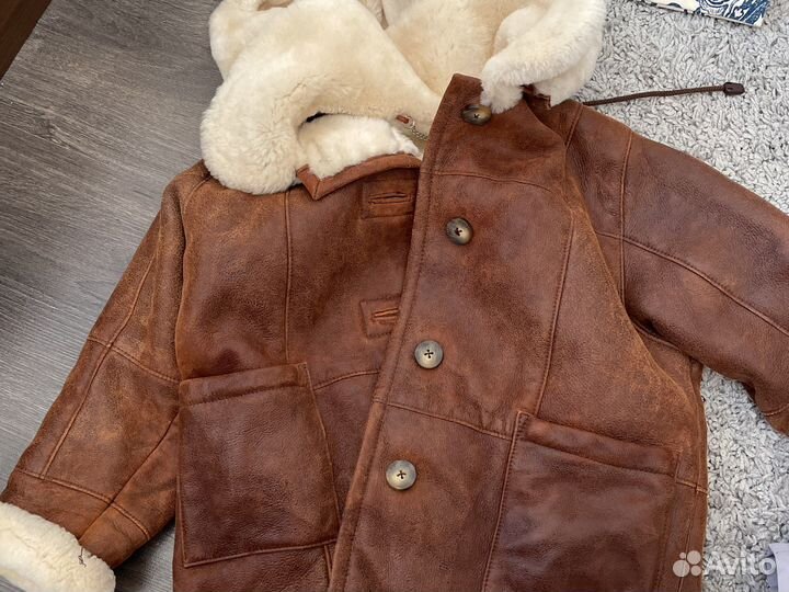 Дубленка на девочку