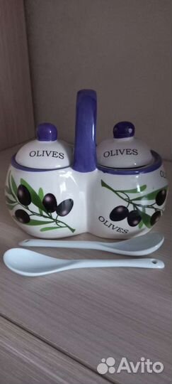 Ёмкость для оливок, керамика