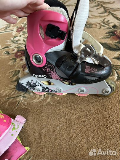 Детские ролики и защита