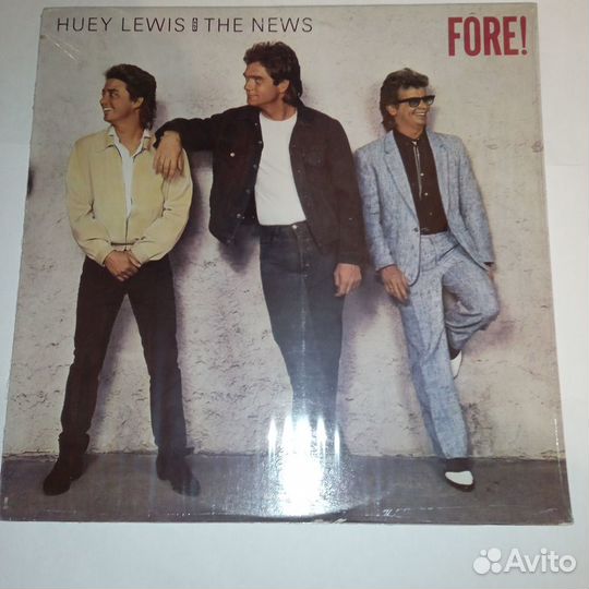 LP.Huey Lewis And The News – Fore - 1986