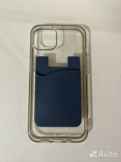 Чехол iPhone 13 с кармашком для карты (wallet)