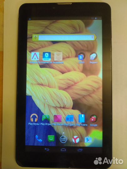 Планшет Ирбис, модель TZ 41 рабочий, б/у