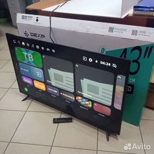 Телевизор Dexp u43h8100e (Рассрочка /Н2)