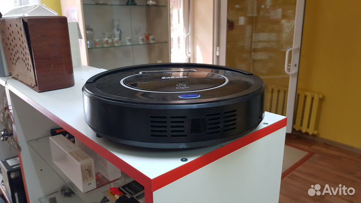 Робот пылесос BBK чёрный гарантия