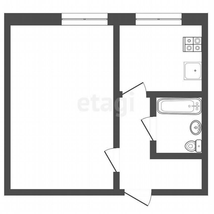 Квартира 1-комн. 37.2 м² в Смоленск — фото 16 из 16