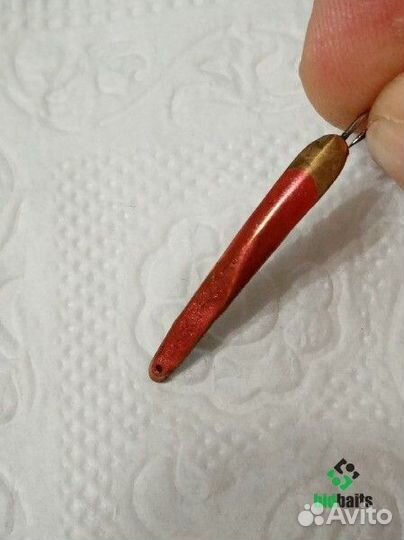 Зимние блесна ручной работы. (33мм 4 гр.) - 5шт