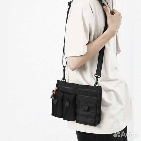 Сумка через плечо в стиле карго y2k