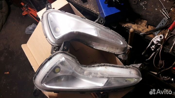 Фары дхо и подрулевой переключатель солярис 2015