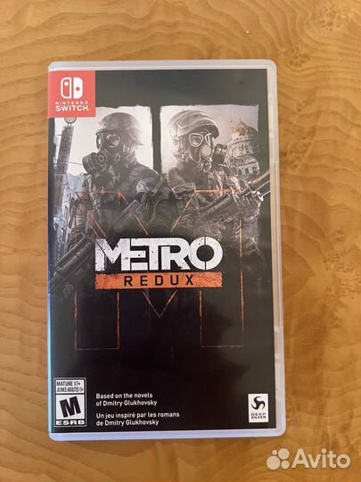 Диск Metro Nintentedo Switch