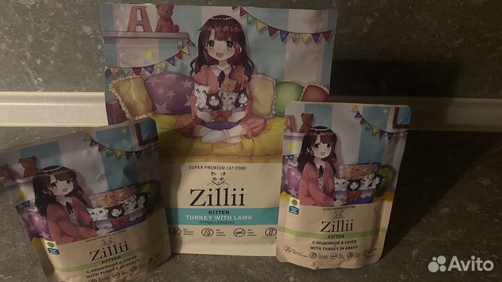 Корм для кошек Zillii