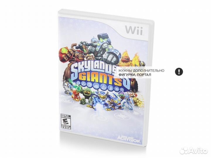 Skylanders Giants. Игровой диск, б/у, английский