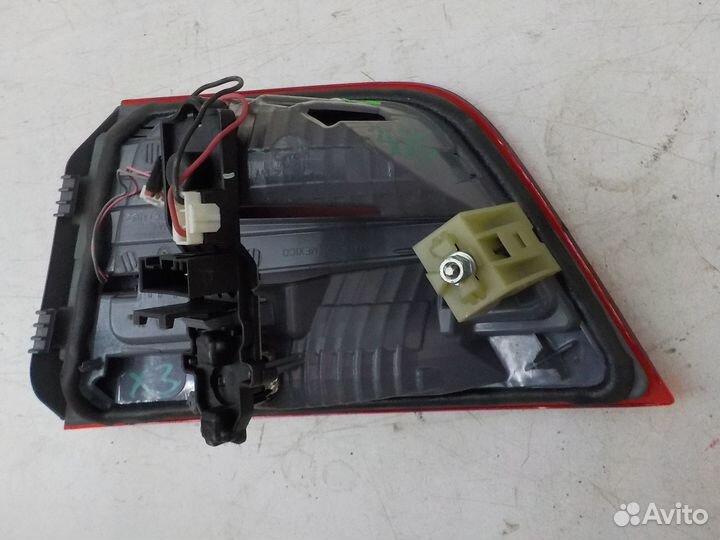 Фонарь задний левый внутренний BMW X3 F25 2014