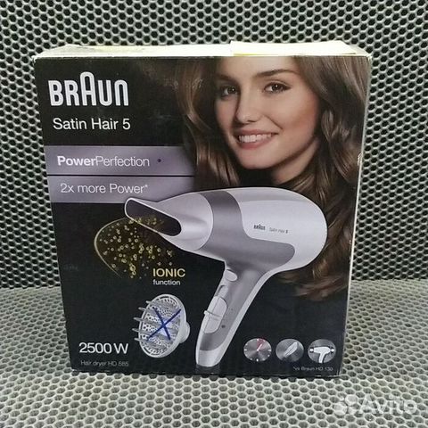 Фен Braun HD585 (Рассрочка / Р3)