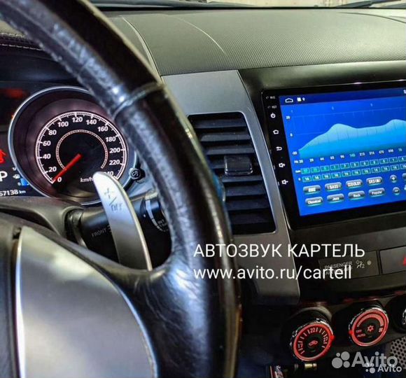 Магнитола Mitsubishi Outlander XL Android IPS