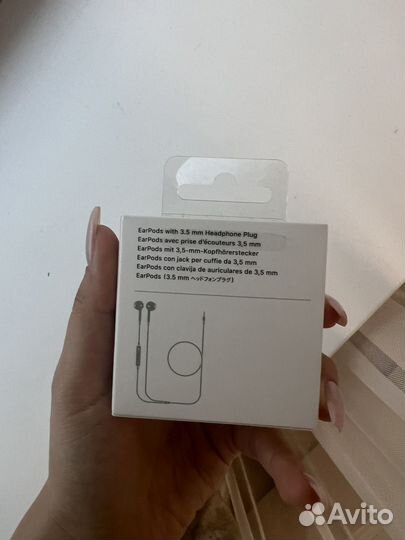 Новые оригинальные наушники Apple Earpods