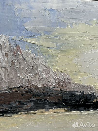 Картина абстракция акрил 