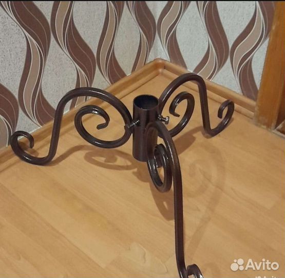 Подставка кованая для ёлки. Новый год