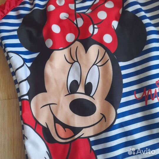 Купальник детский, слитный + кепка