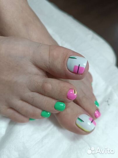 Маникюр педикюр на дому