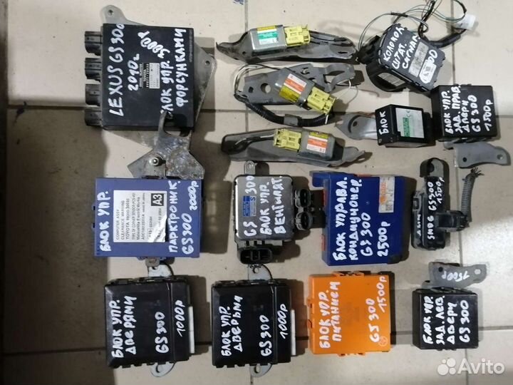 Блок управления lexus gs 300