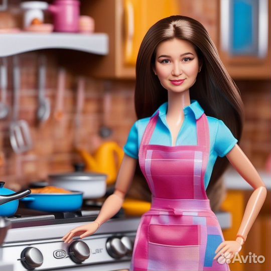 Аватарка в стиле Barbie