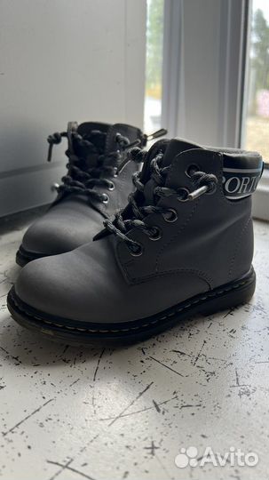 Ботинки демисезонные туфли для мальчика девочки 25