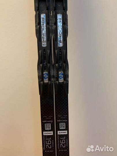 Лыжи беговые коньковые atomic 192 см