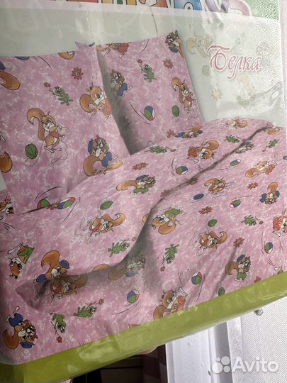 Новый комплект детского постельного белья