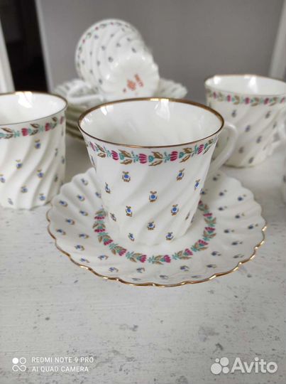 Чашка кофейная, витая 