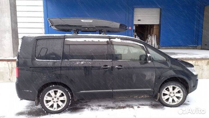 Автобокс Broomer Venture LS 450 л Чёрный металлик