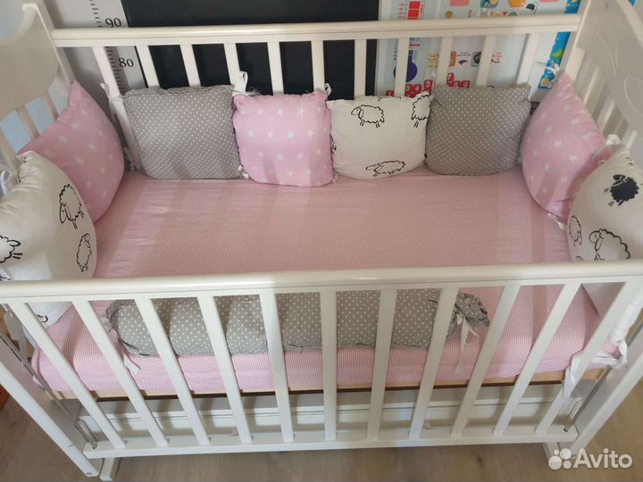 Бортики в кроватку