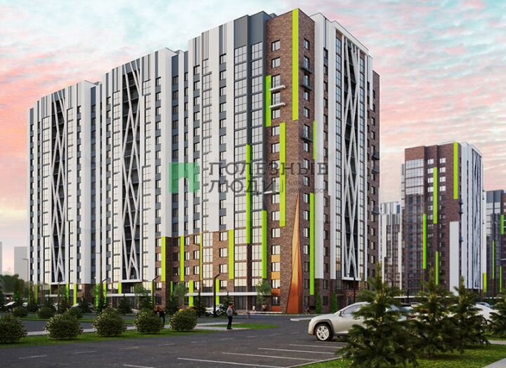 1-к. квартира, 40,3 м², 7/17 эт.