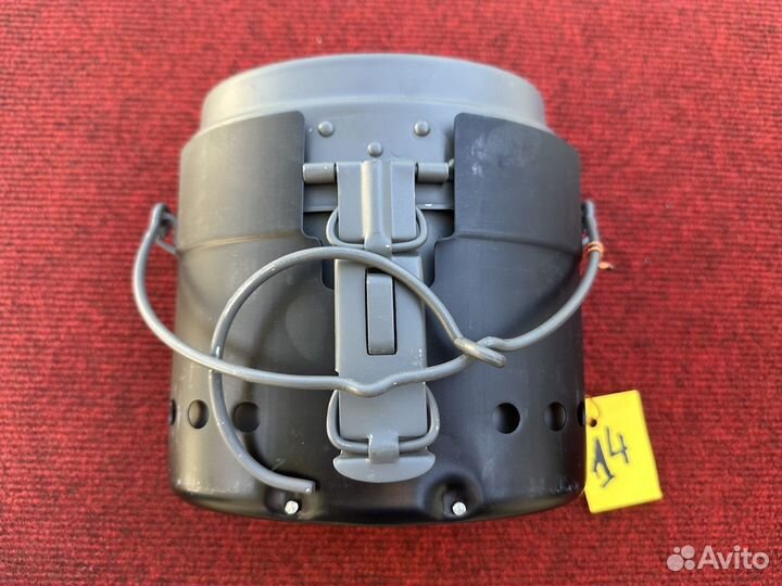 Шведский котелок шак 39 люкс алюминиевый №14