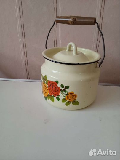 Эмалированная посуда. Бидоны, судочки, для супучих