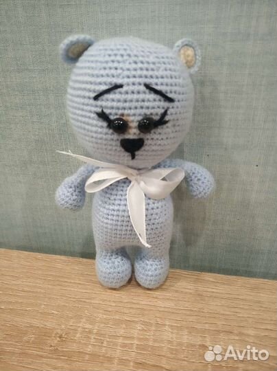 Медвежонок. Игрушка. Амигуруми
