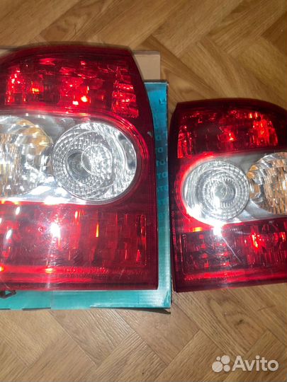 Задние фары на priora 1