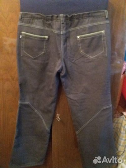 Брюки для беременных утеплённые