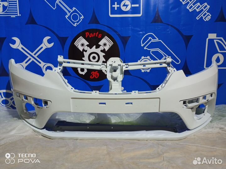 Бампер передний Renault Logan