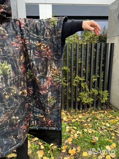 Пончо военный дождевик от тепловизора