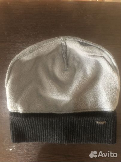 Комплект шапка и шарф мужской