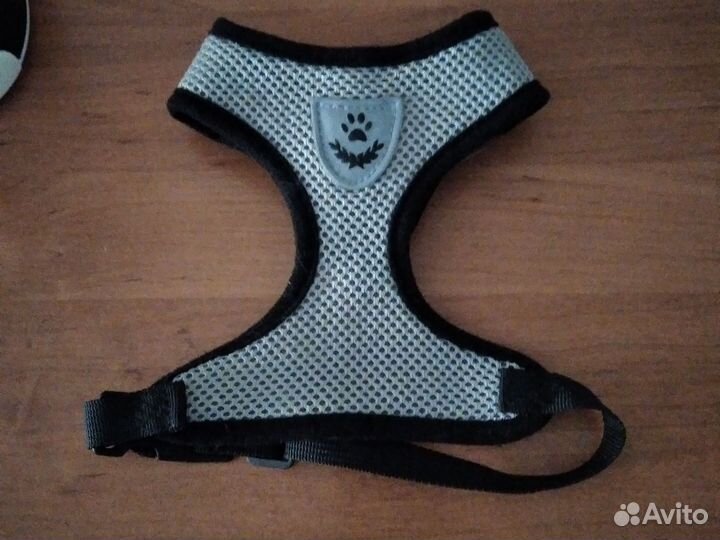 Шлейка с поводком размер S,для небольших собачек